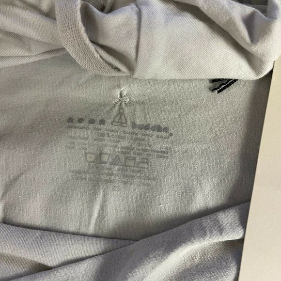 Neon Buddha Selfless Top 3/4 Sleeve Cowl Neck Embellished Tunic Women XS S NWT - Picture 10 of 10